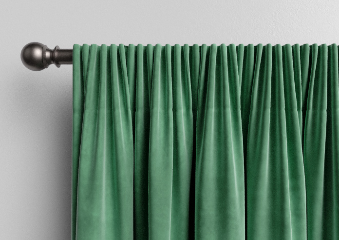 Ultra Luxe Velvet, Jade - Made to Measure Curtains - Image 9